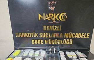 Zehir tacirleri 2.3 kilo uyuşturucuyu lif ve pamuklara...