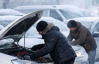 Zemheri Erzincan’ı dondurdu: Araçlar sabah çalışmadı