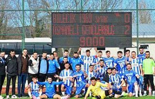 1969 Bilecikspor Kulübü kendi evinde mağlup oldu