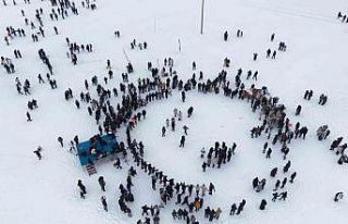 2 bin 400 rakımlı Aydıntepe Yaylası’nda kış...