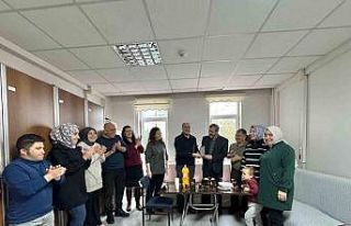 40 yıllık hizmete anlamlı veda