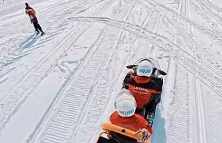 Abalı Kayak Merkezi’nde JAK timlerinden güvenlik...