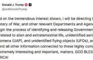ABD Başkanı Trump’tan UFO hamlesi: "İlgili...