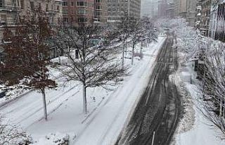 ABD’de kar fırtınası hayatı durma noktasına...