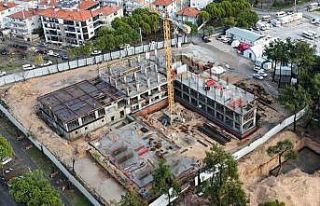 Abide H. Nuri Öncüer Huzurevi inşaatı devam ediyor