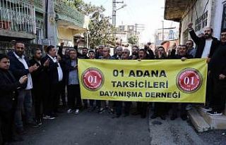 Adana’da taksicilerden korsan taksi eylemi