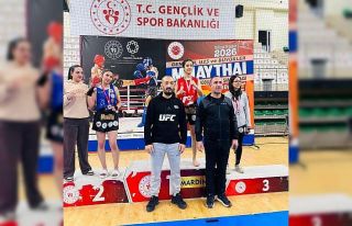 Adıyamanlı Muaythai sporcularından bölge şampiyonasında...