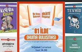 Afyonkarahisar’da ‘81 İlde Okuma Buluşması’...