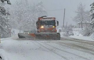 Ahmetusta geçidi’nde kar mesaisi: Ekipler seferber...