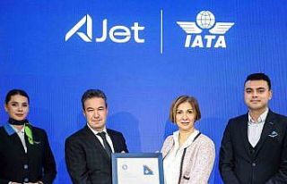 AJet, IATA sertifikasını aldı