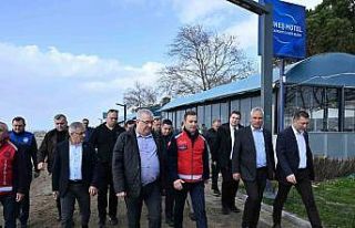 Akın, Lodos’un vurduğu Körfez’de