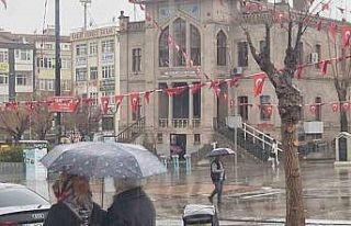 Aksaray’da şiddetli sağanak etkili oldu