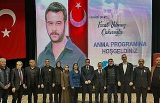 Akşehir’de Fırat Yılmaz Çakıroğlu için anma...