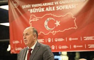 Alaca’da şehit aileleri ve gaziler iftarda buluştu