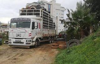 Alanya’da 6 yılda 30 tır atık araç lastiği,...