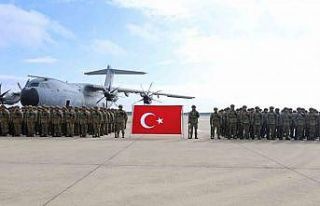 Almanya’da yapılacak NATO tatbikatı için Mehmetçikler...
