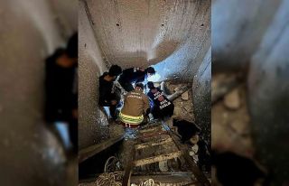 Antakya’da asansör boşluğuna düşen işçi yaralandı