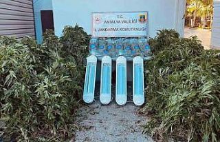 Antalya’da 23,9 kilo uyuşturucu madde ele geçirildi