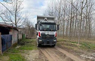 Ara yollarda bakım çalışmaları sürüyor