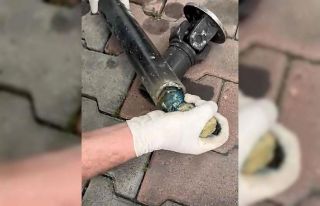 Aracın aks ve şaftında 5 kilo 300 gram uyuşturucu...