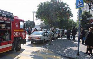 "Araçtan duman çıkıyor" ihbarı ekipleri...