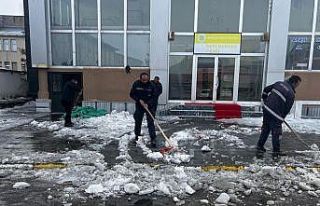 Arpaçay’da Ramazan temizliği