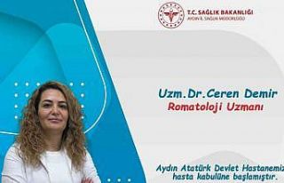 Aydın Atatürk Devlet Hastanesi’ne yeni Romatoloji...