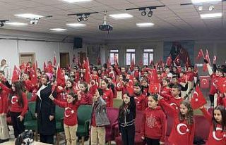 Babaeski’de ilk ders ’Bayrak Sevgisi’ oldu