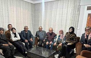 Bahadırlar’da duygu dolu ziyaret