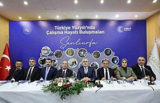 Bakan Işıkhan, Şanlıurfa’da iş adamlarıyla...