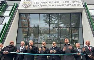 Bakan Yumaklı, Eskişehir’de TMO’nun yeni binasını...