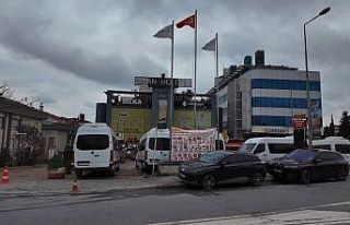 Bakırköy’deki market otoparkında "Servis...