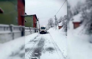 Bartın’ın yüksek kesimlerinde kar etkili oluyor