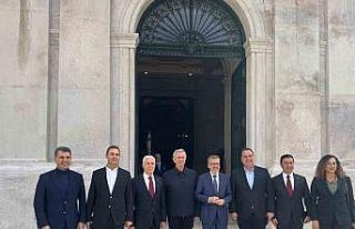 Başkan Bozbey Avrupa’da tarihi kent modelini inceledi