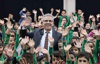 Başkan Tetik öğrencilere belediyeciliği anlattı