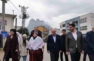 Başkan Zeynep Güneş’i İl Başkanı Albayrak...