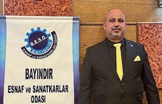Bayındır Esnaf ve Sanatkârlar Odası’nda Enis...