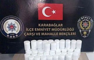 Bekçilerin dikkatinden kaçmadı: 2 bin 710 uyuşturucu...