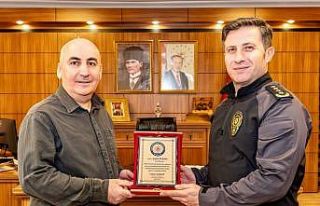 Bilecik İl Emniyet Müdürü Çağlar, emekli polis...