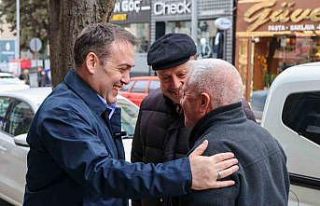 Bilecik Valisi Faik Oktay Sözer çarşı esnafı...