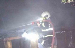 Bilecik’te bungalov yangını korkuttu