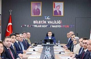 Bilecik’te GAMER güvenlik toplantısı yapıldı