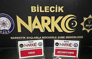 Bilecik’te narkotik operasyonu: 2 gözaltı