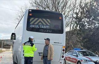 Bilecik’te okul servisleri denetlendi