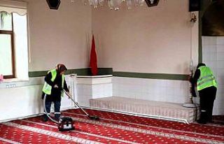 Bilecik’te Ramazan Ayı öncesi camilerde temizlik...