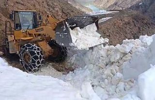 Bingöl’de Özel İdare ekipleri zorlu arazi şartlarında...