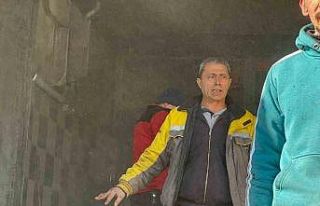 Bolu’da oto kuaför dükkanında çıkan yangın...