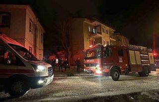 Burdur’da baca yangını korkuttu