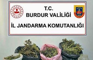 Burdur’da jandarmadan uyuşturucu operasyonu: 2...