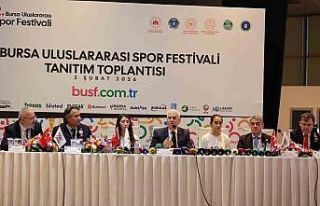 Bursa 2. Uluslararası Spor Festivali’ne hazır